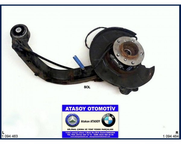 BMW E46 SOL ARKA TAŞIYICI 1094463 1094463A 201612 33326774777 33326770803 33321094457 33321136643 BMW E46 SAĞ ARKA TAŞIYICI 1094464 1094464A 201613 33326774778 33326770804 33321094458 33321136644